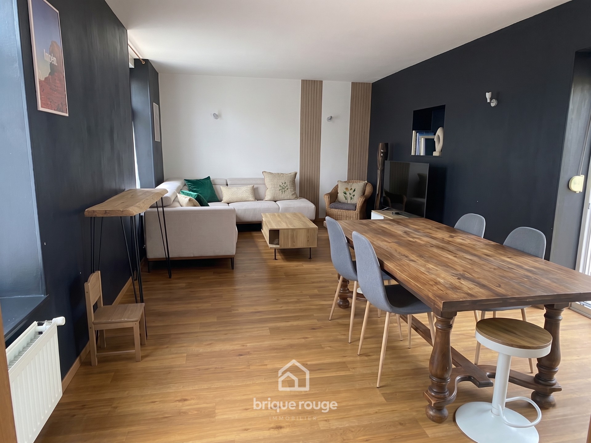 Ensemble immobilier maison familiale et appartement t3 Photo 3 - Brique Rouge Immobilier Ensemble immobilier maison familiale et appartement t3 Photo 3 - Brique Rouge Immobilier