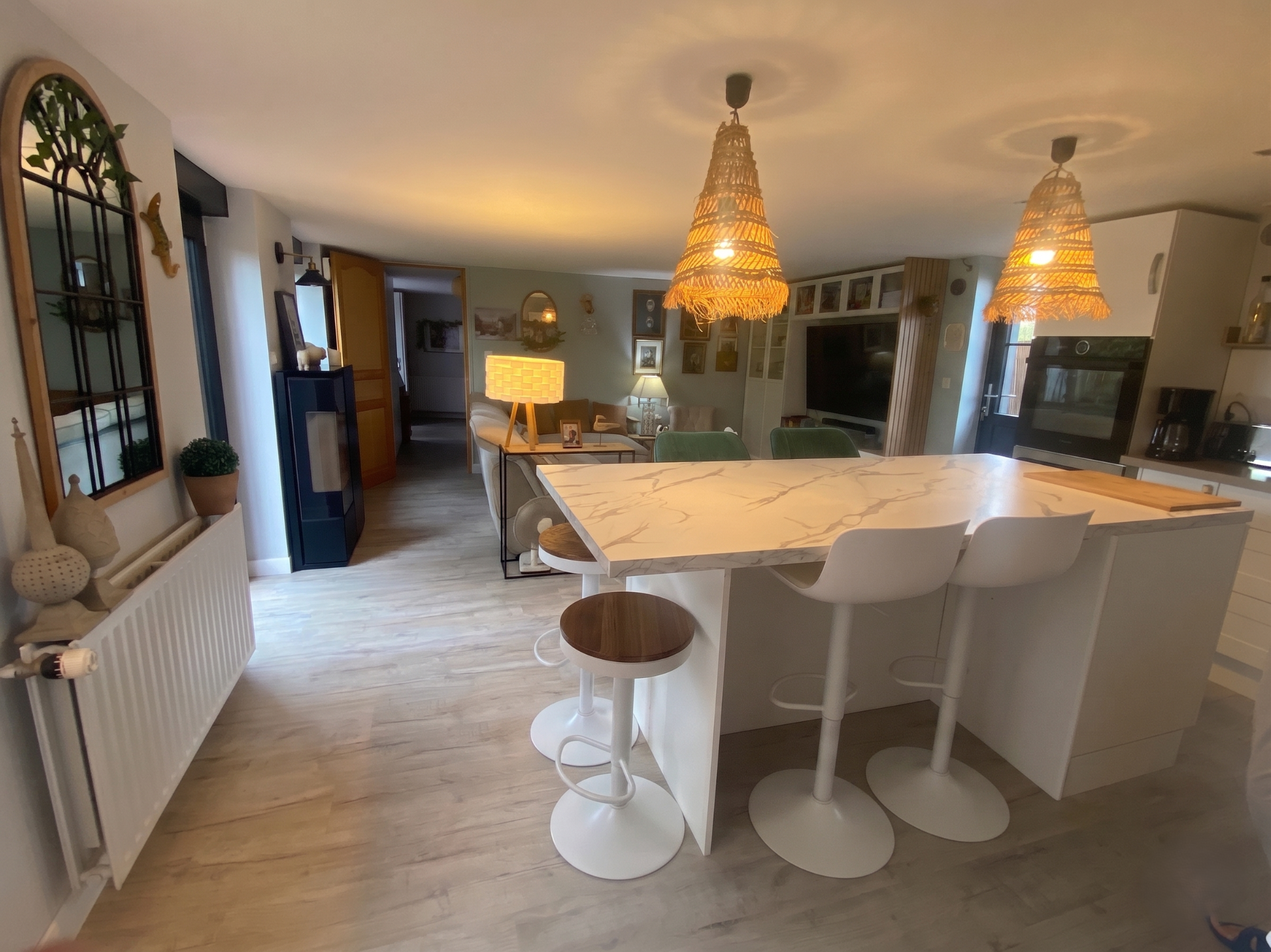 Ensemble immobilier  maison familiale et appartement t3 Photo 10 - Brique Rouge Immobilier