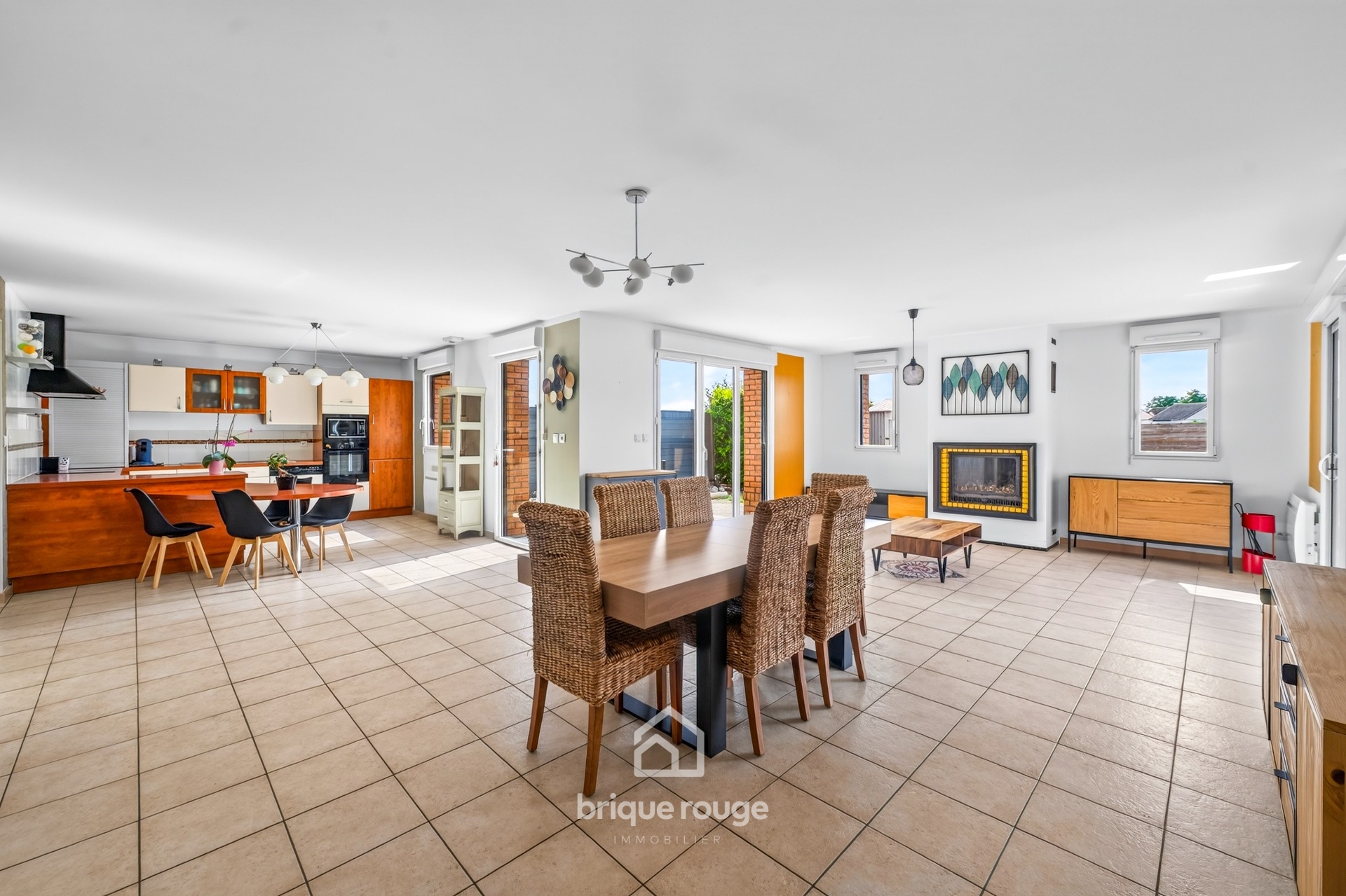 Individuelle 5 chambres jardin vue sur champs et garage Photo 2 - Brique Rouge Immobilier