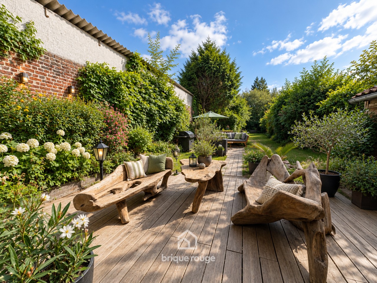 Maison 4 chambres jardin garage piscine 240m Photo 15 - Brique Rouge Immobilier Maison 4 chambres jardin garage piscine 240m Photo 15 - Brique Rouge Immobilier