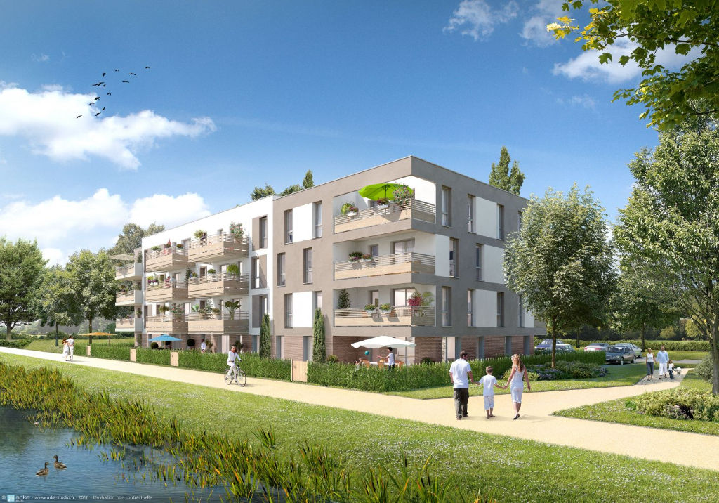 Appartement sainghin en weppes 2 pieces 50 7 m2 Photo 2 - Brique Rouge Immobilier Appartement sainghin en weppes 2 pieces 50 7 m2 Photo 2 - Brique Rouge Immobilier