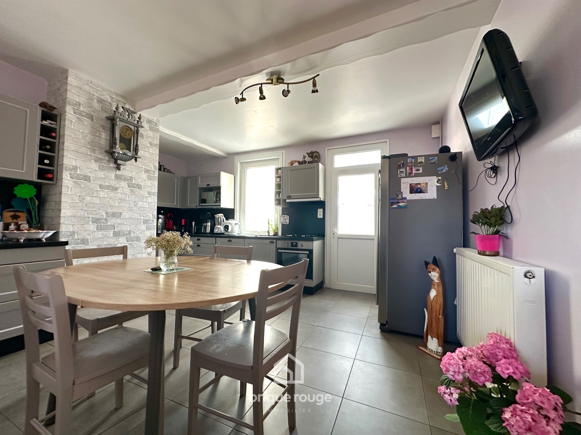 Semi plain pied 4ch  garage 80m Photo 3 - Brique Rouge Immobilier