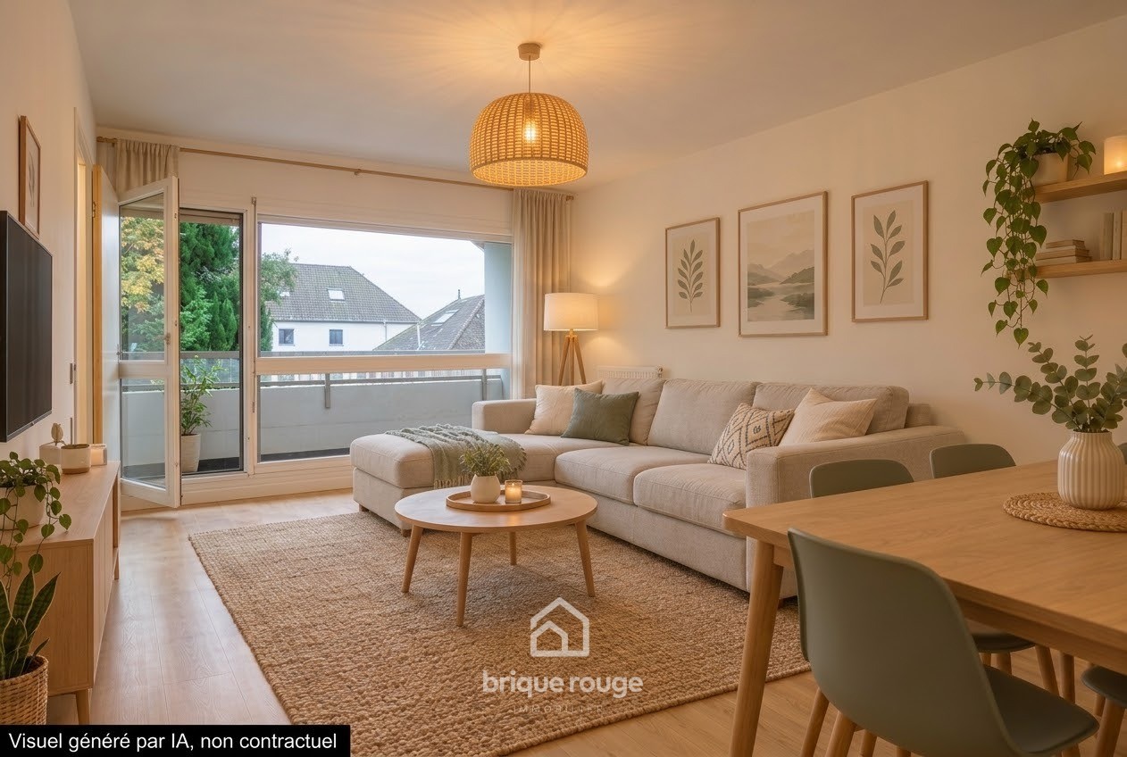 Exclusivite   appartement t3 proche chu Photo 3 - Brique Rouge Immobilier