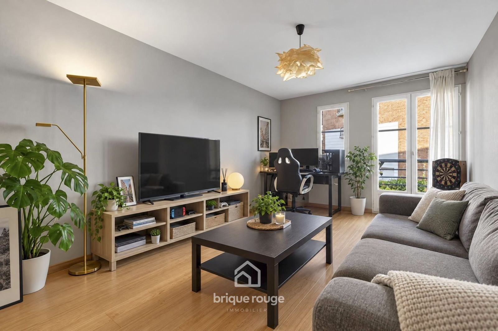 Appartement t2 coup de coeur avec balcon et parking - Brique Rouge Immobilier