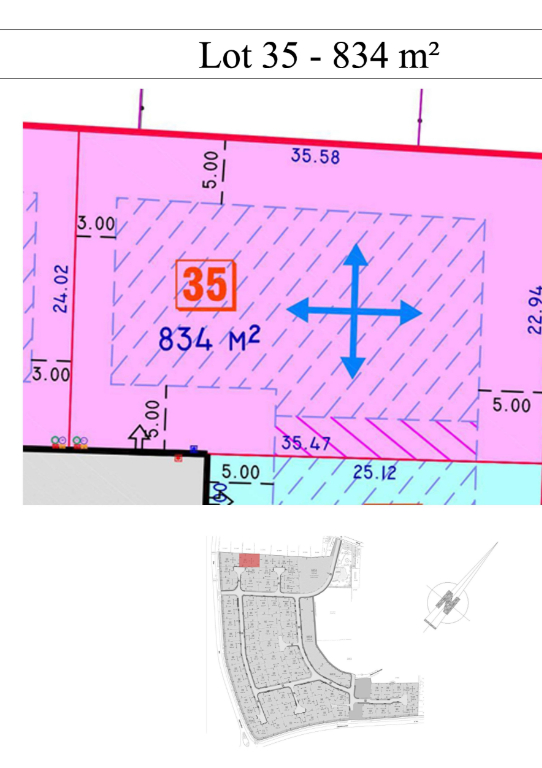 Proximite herlies terrain a batir de 834m   ddtt191 Photo 1 - Brique Rouge Immobilier
